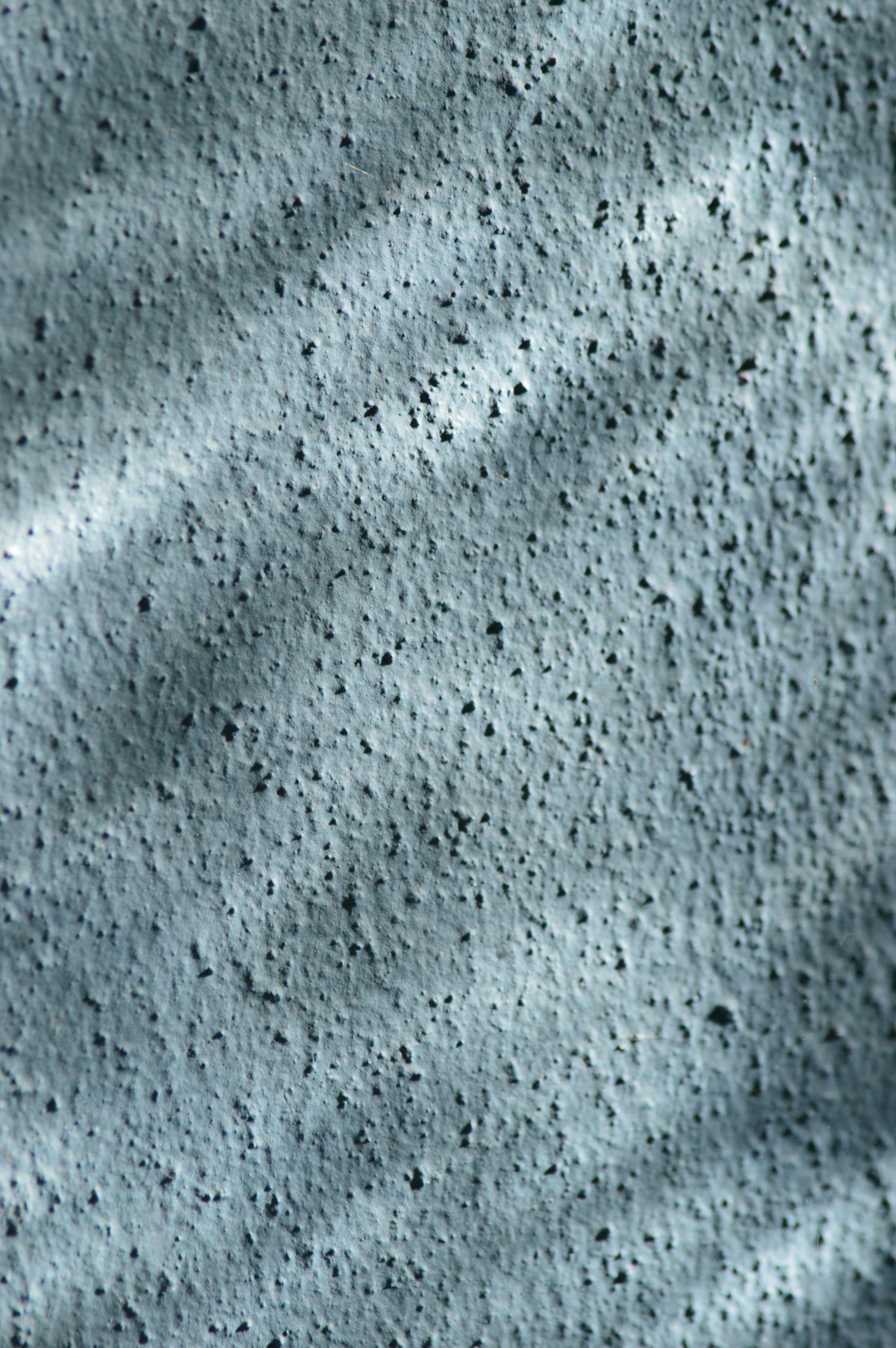 Dust particles on a cleaned surface