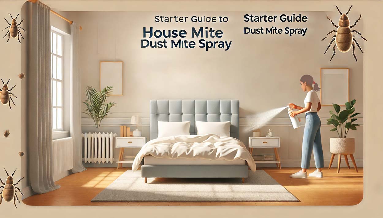 how to use Dust Mite Sprays